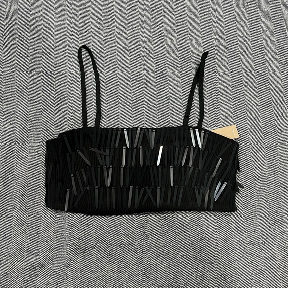 j.crew women collection sequin bralette | size s - Picture 3 of 5